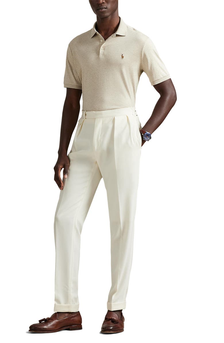 Polo Ralph Lauren Classic Fit Polo, Alternate, color, Expedition Dune Heather