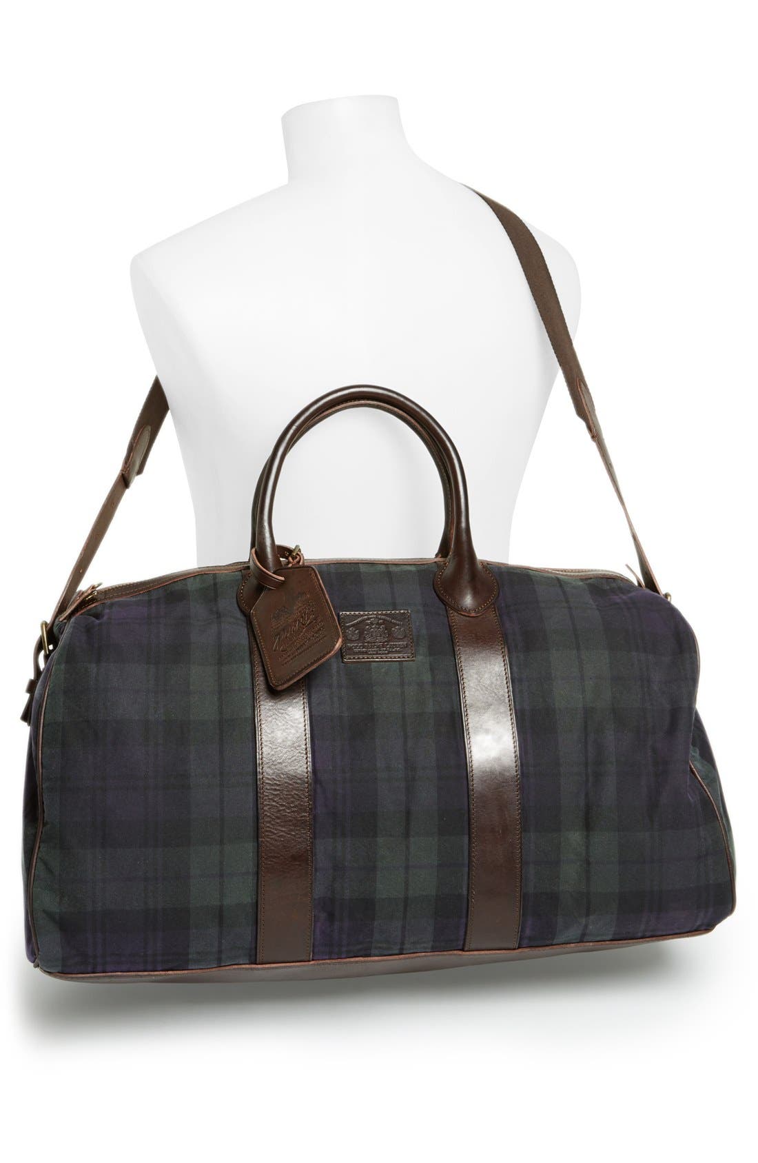Polo Ralph Lauren 'Blackwatch' Duffel Bag, Alternate, color, 