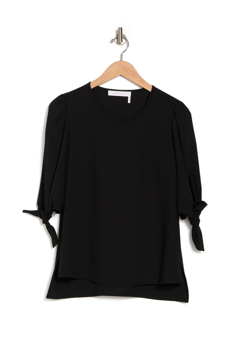 See by Chloé Woven Tie Sleeve Blouse, Alternate, color,