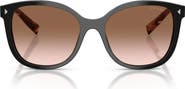 Prada 53mm Gradient Square Sunglasses