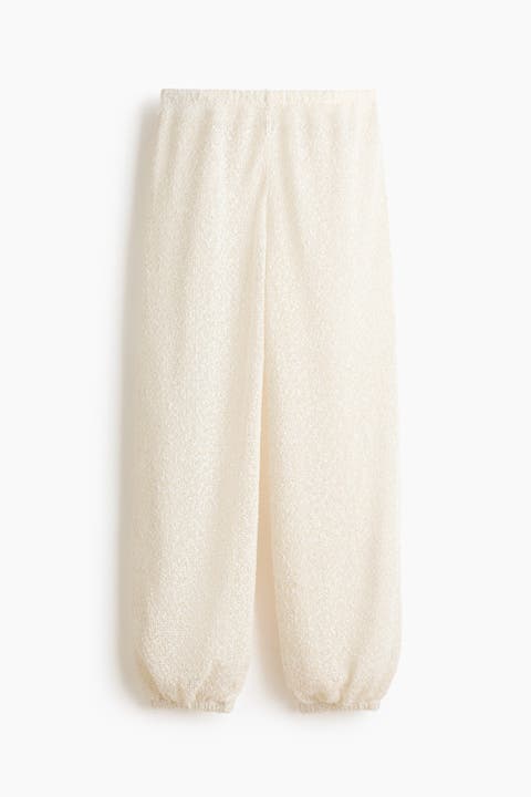 Glittery Knitted Trousers