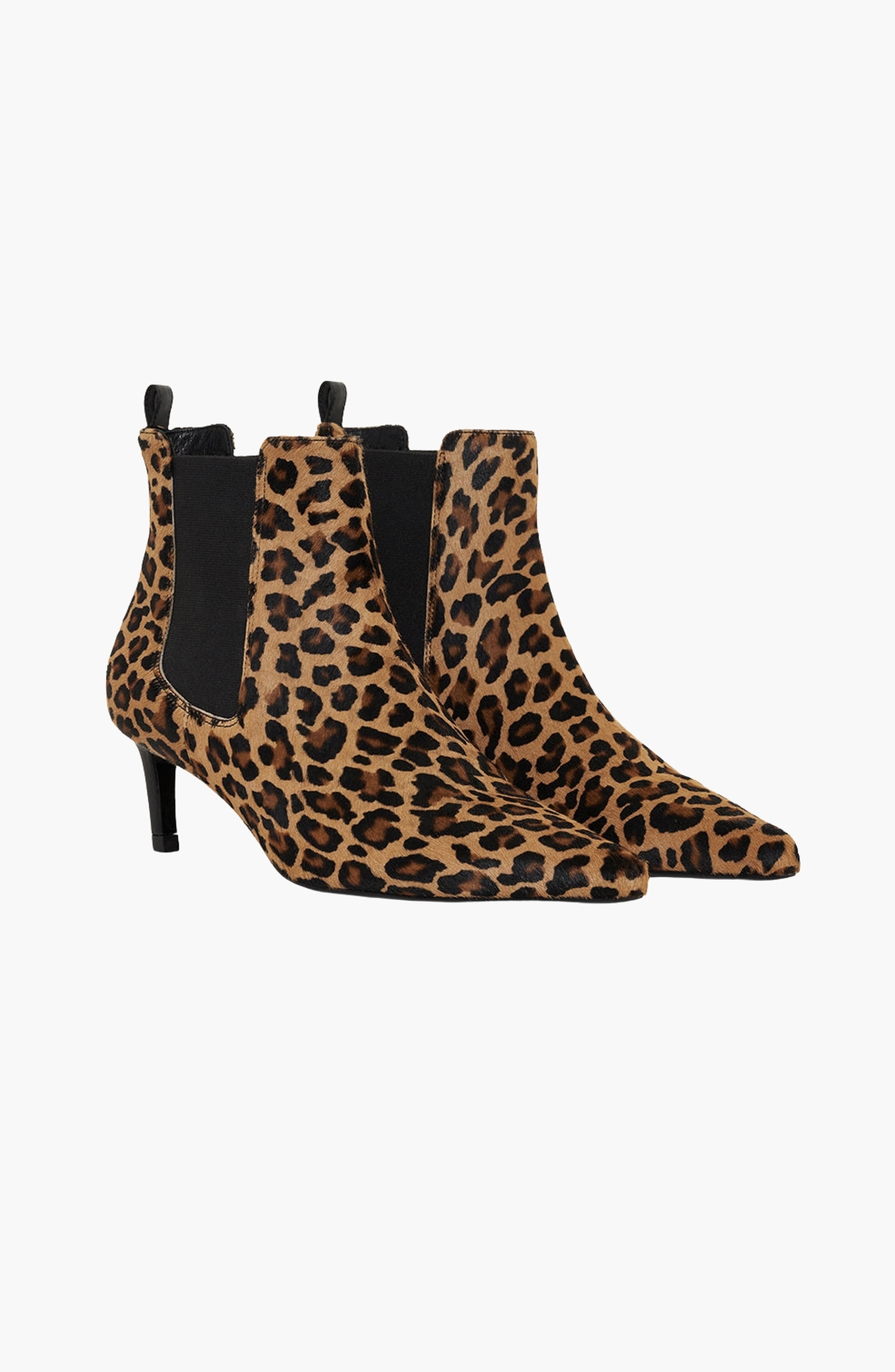 ANINE BING Stevie Calf Hair Boots, Alternate, color, Leopard