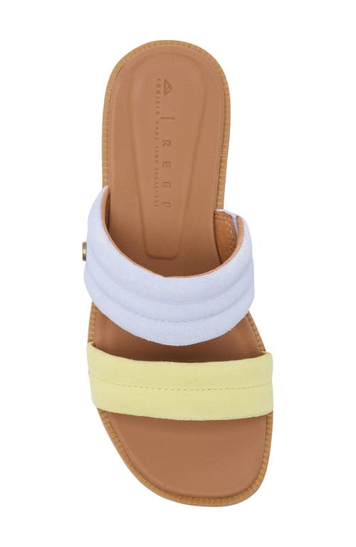 Reef Lofty Lux Hi Platform Slide Sandal In Multi