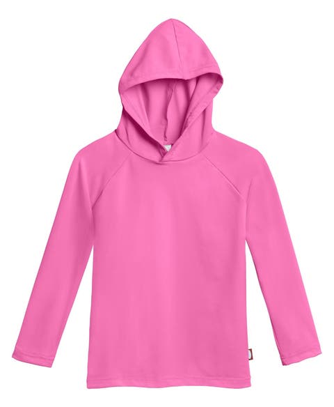 Unisex UPF 50+ Long Sleeve Hooded Rashguard Tee