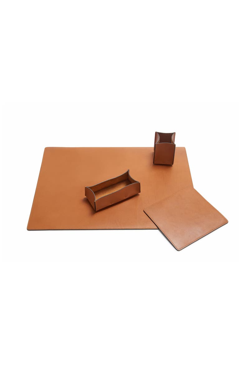 Rushmore Leather Desk Set, Alternate, color, Tan