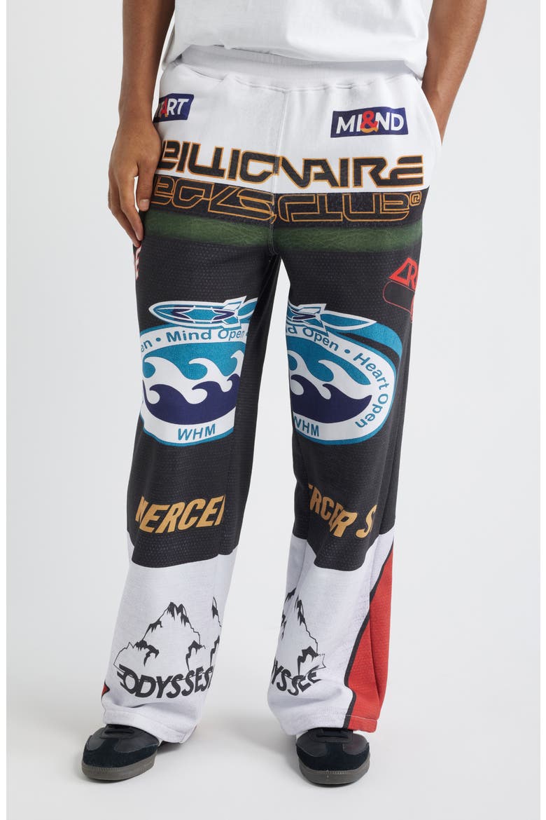 Nova Relaxed Fit Sweatpants, Main, color, WHITE