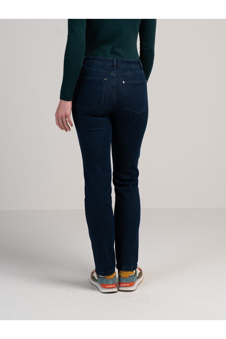 Darla Comfort Straight Leg Jeans, Alternate, color, Dark Denim