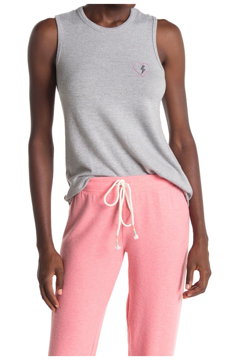 PJ Salvage Racerback Pajama Tank, Main, color,