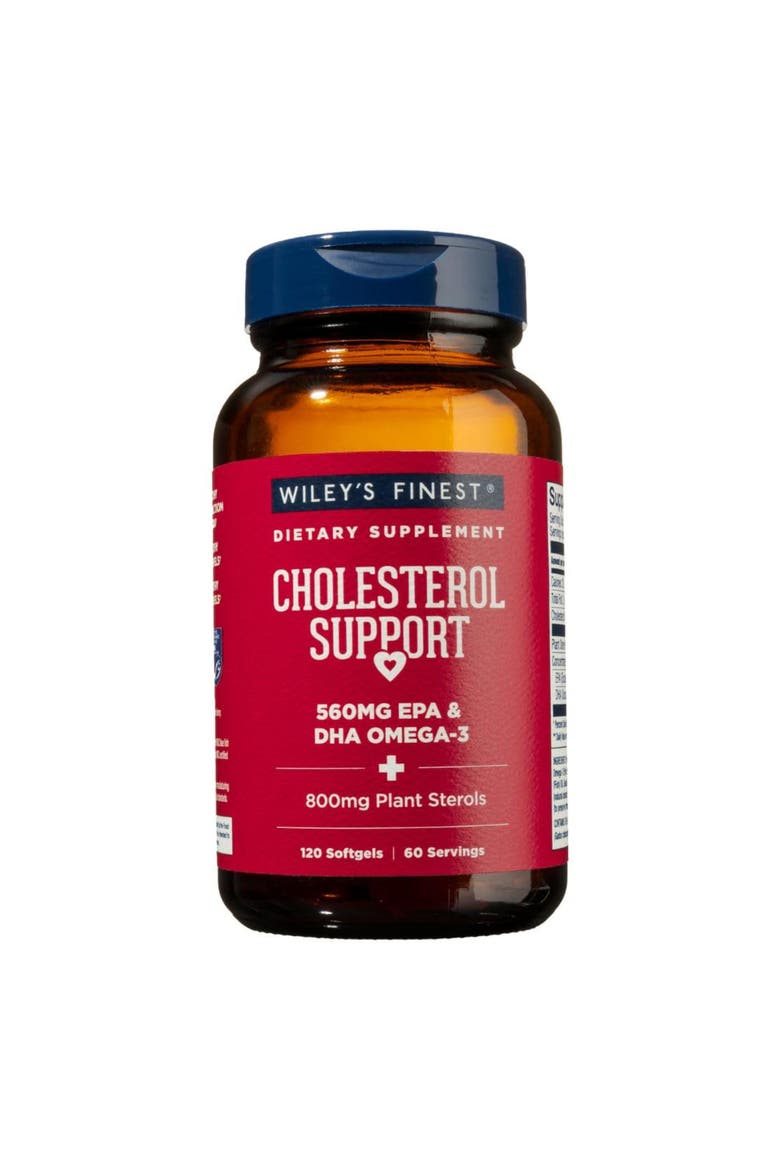 Cholesterol Support Heart Health Supplement with Omega-3 Softgels, 120 softgels,, Main, color, None
