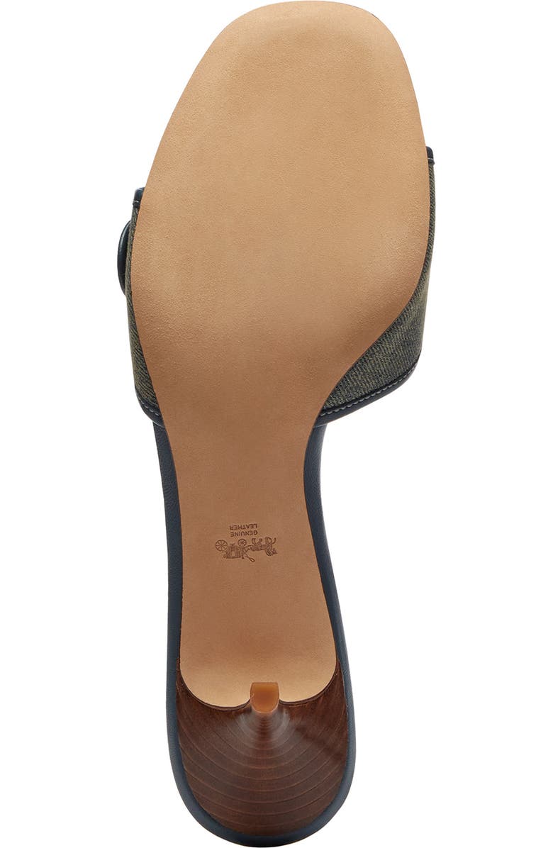 COACH Margot Sandal, Alternate, color, Dark Indigo.