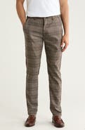 T.R. PREMIUM Plaid Straight Leg Trousers