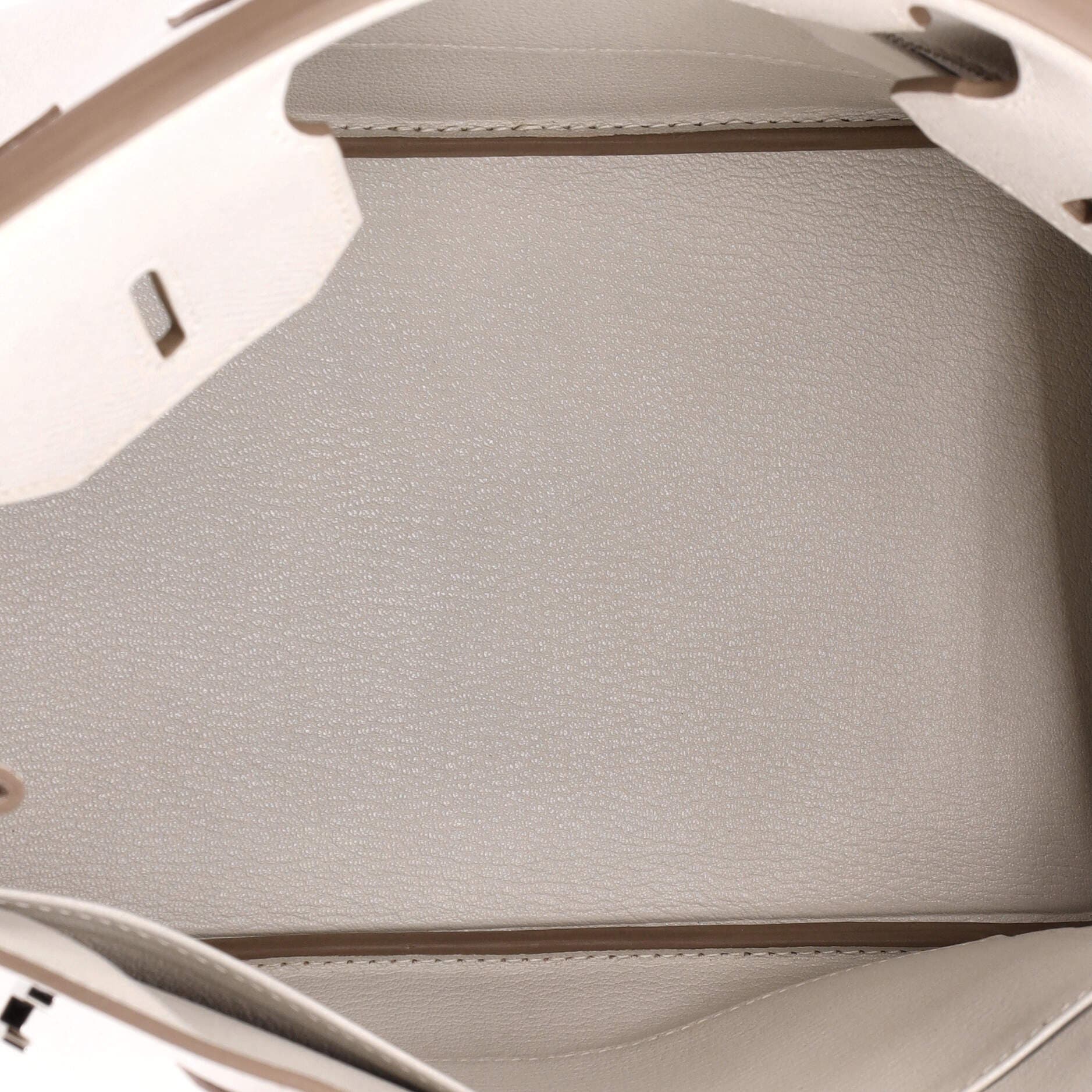 Pre-Owned Hermes Birkin Handbag Light Epsom with Palladium Hardware 30, Alternate, color, 