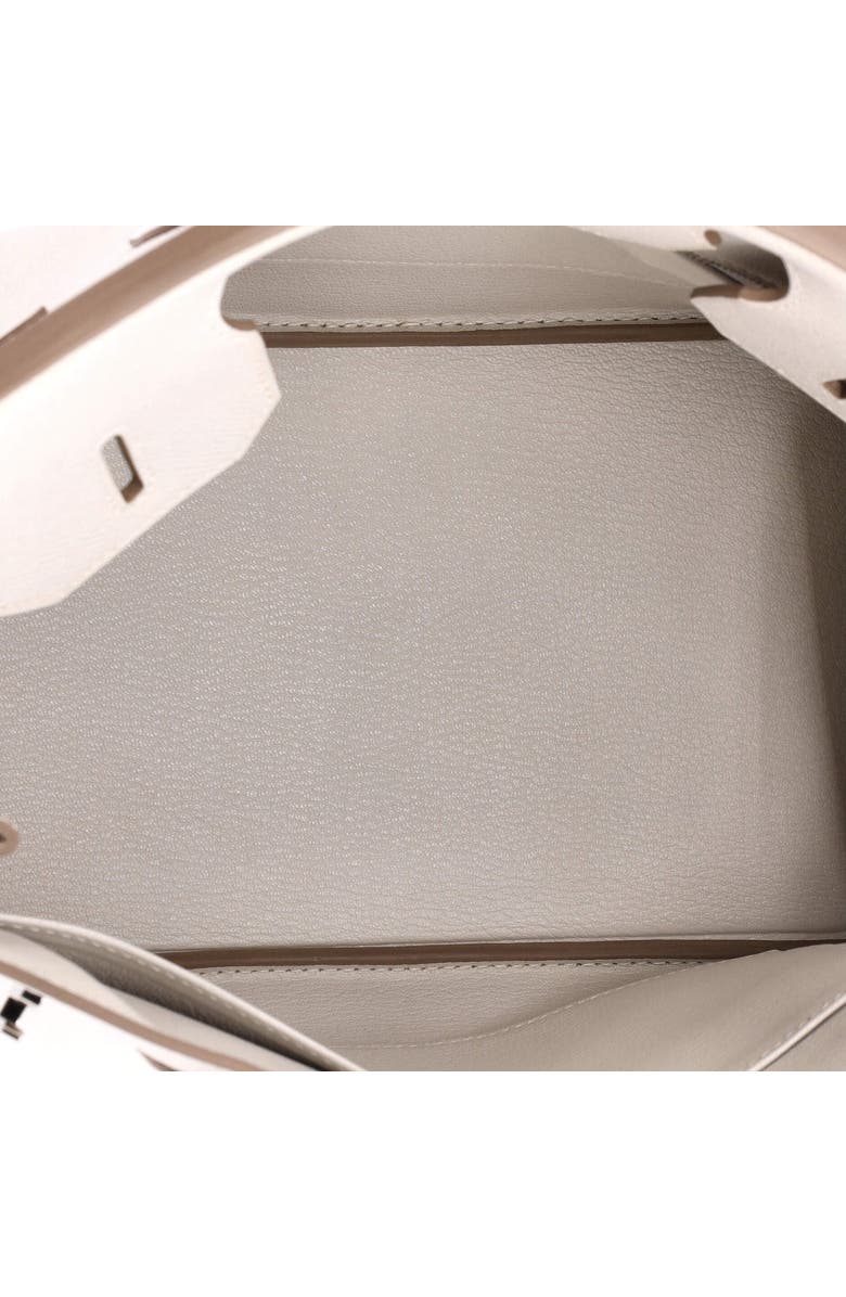 Pre-Owned Hermes Birkin Handbag Light Epsom with Palladium Hardware 30, Alternate, color, Gris Pale