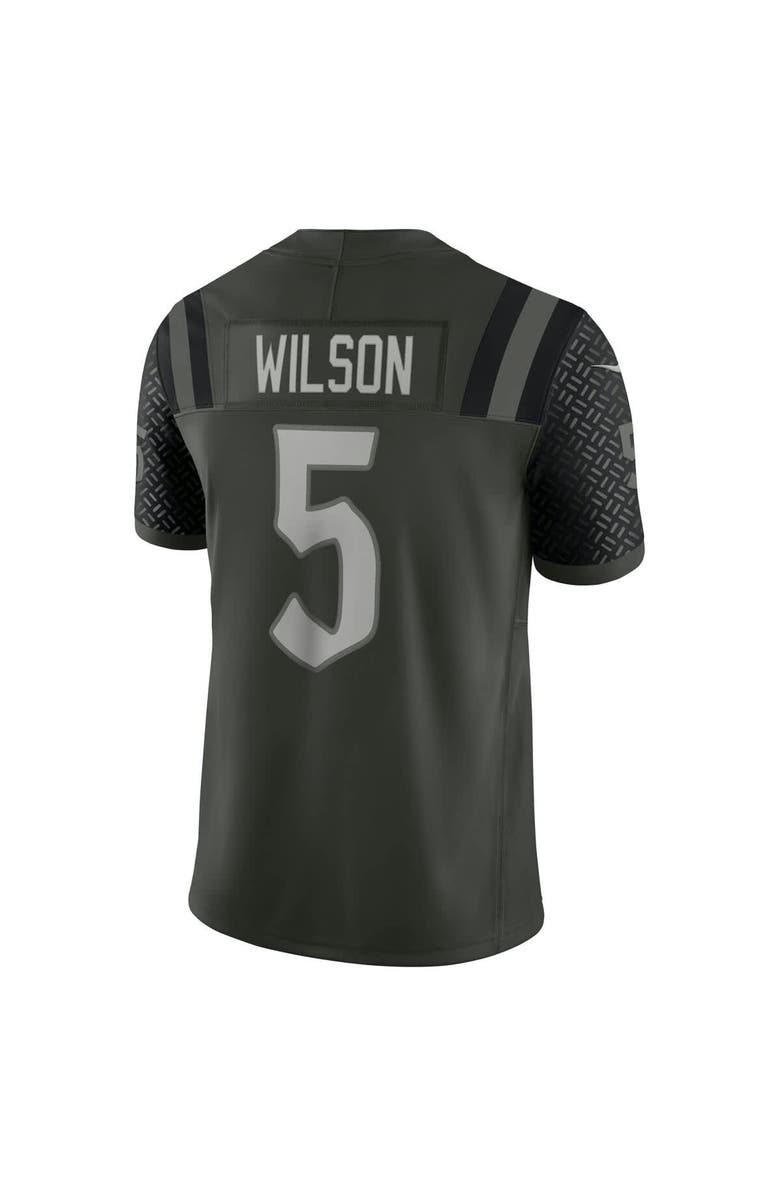 Nike Men's Nike Garrett Wilson Gotham Green New York Jets 2025 Rivalries Collection Limited Jersey, Alternate, color, Green