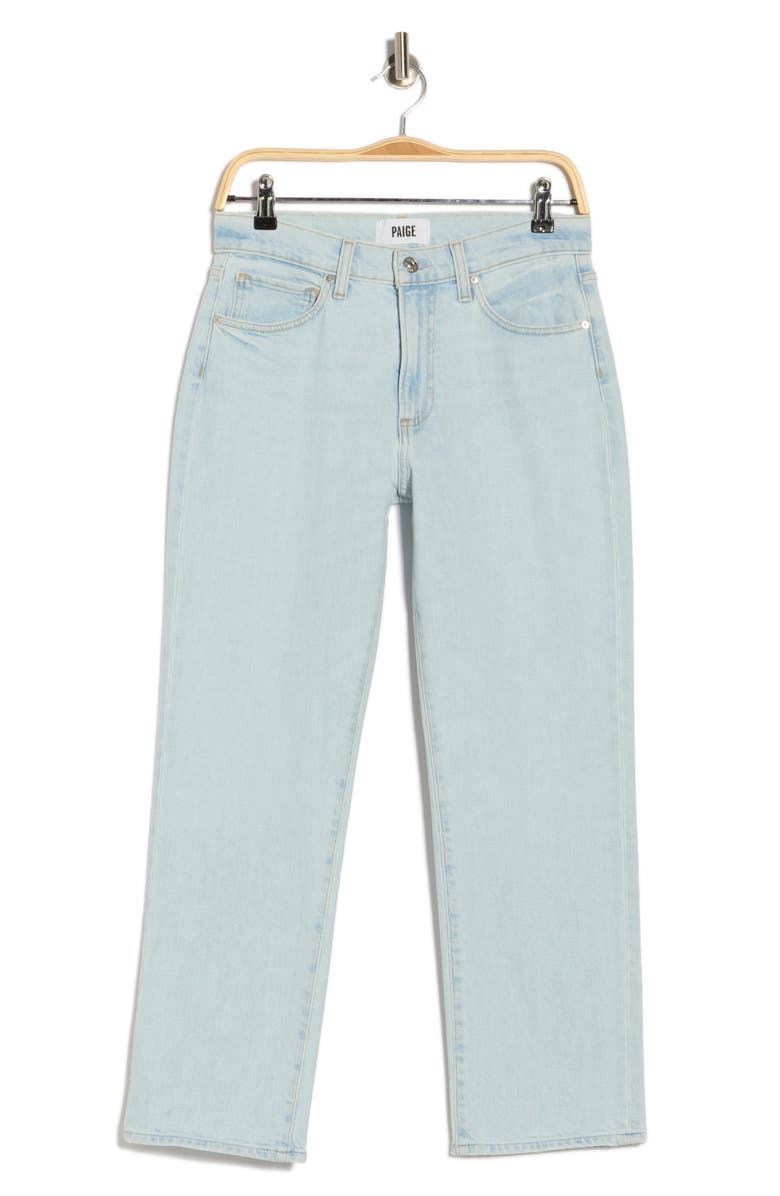 PAIGE Morgan High Waist Ankle Jeans, Alternate, color, Windward