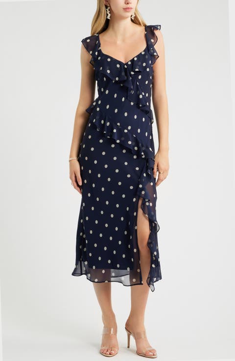 Ruffle Midi Dress