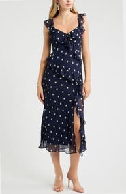 Chelsea28 Ruffle Midi Dress
