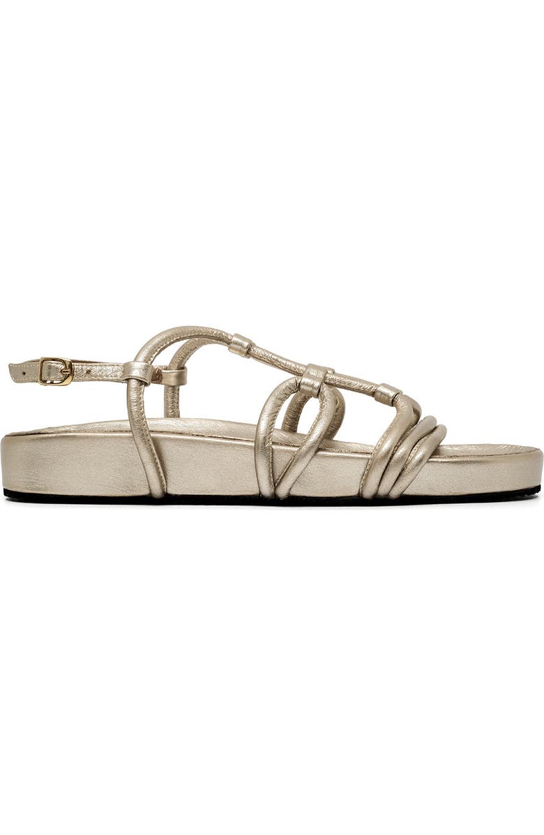 ALTA Flora Sandals, Main, color, Gold