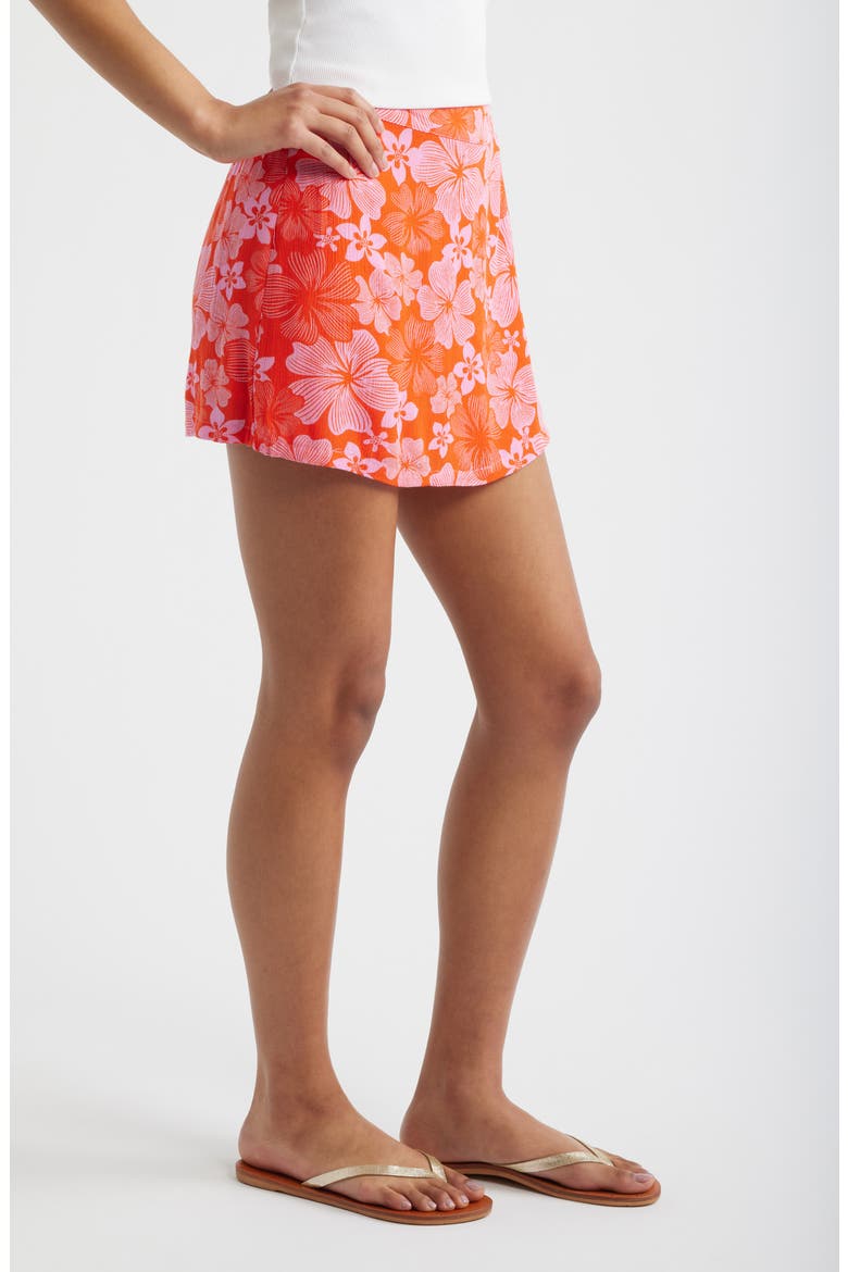 Aloha State Miniskort, Alternate, color, RED