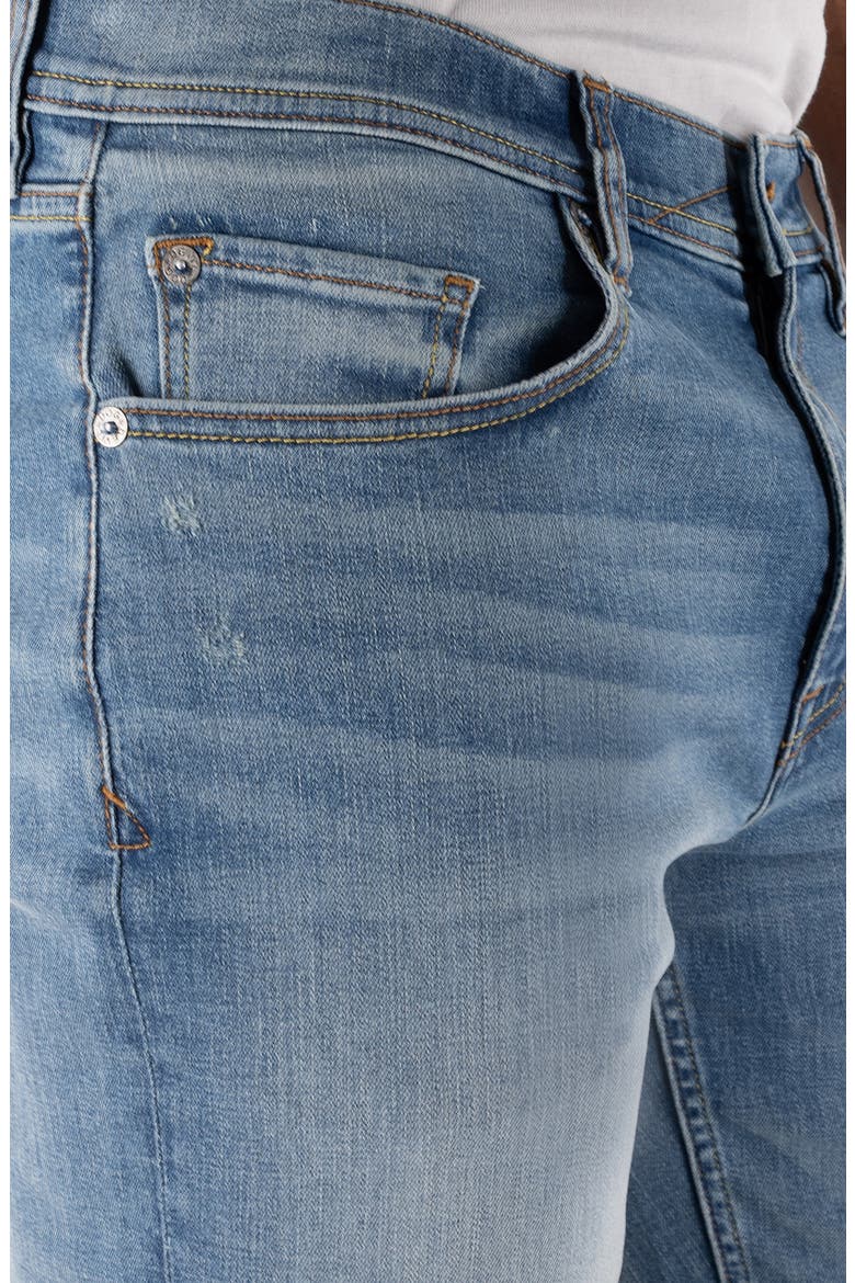 Slim Straight Fit Jeans, Alternate, color, SPRUCE PINE