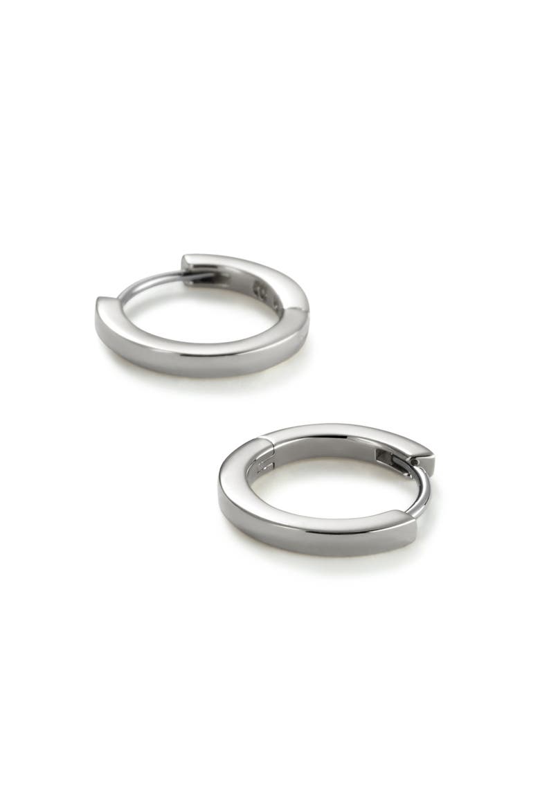 Huggie Hoops - Huggie Hoops Silver, Alternate, color, Silver