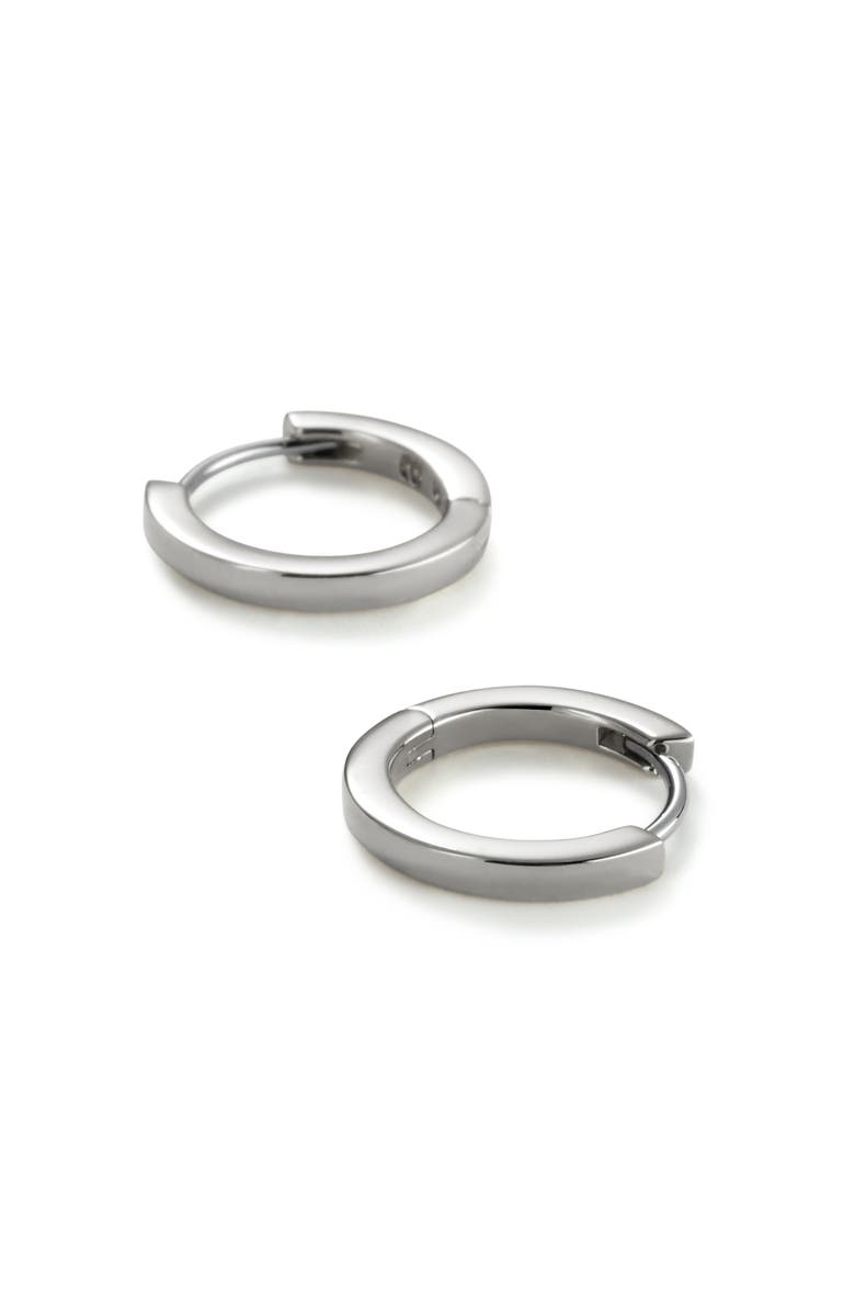 Ana Luisa Huggie Hoops - Huggie Hoops Silver, Alternate, color, Silver