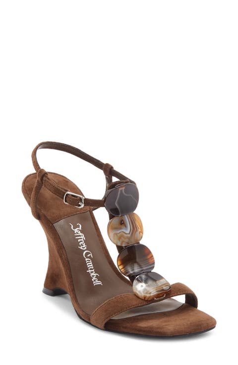 Palma Ankle Strap Wedge Sandal (Women)