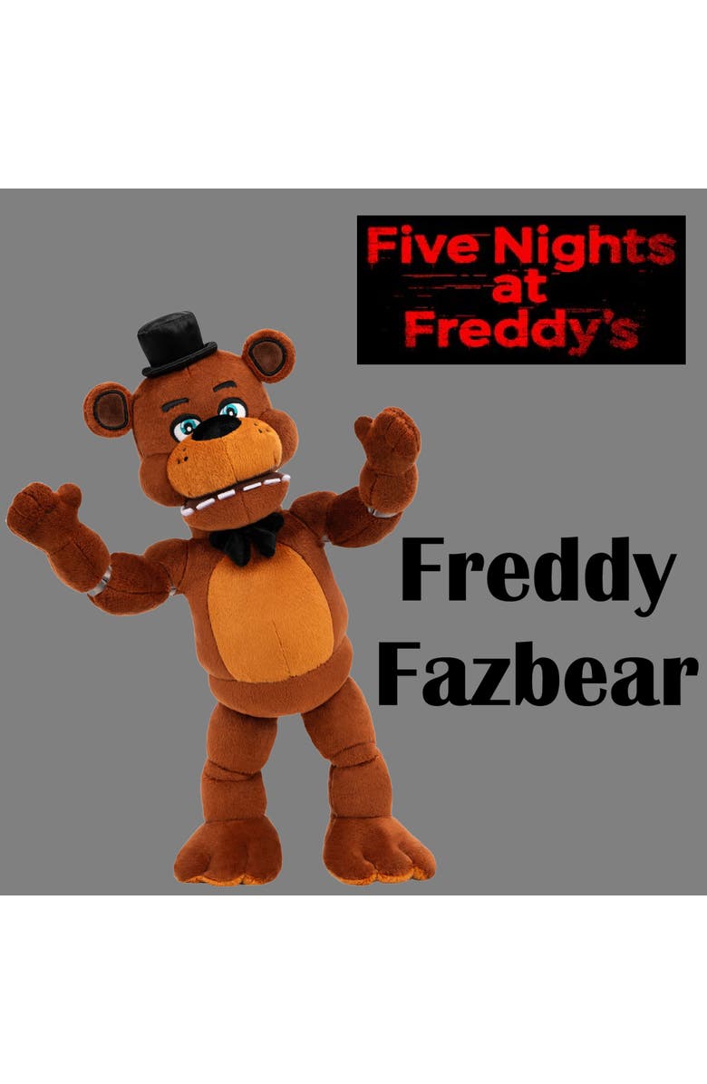 Five Nights At Freddy's Classic Freddy Sound Plush, Alternate, color, Multicolored