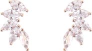 ZAXIE By Stefanie Taylor Marquise Cubic Zirconia Ear Crawlers