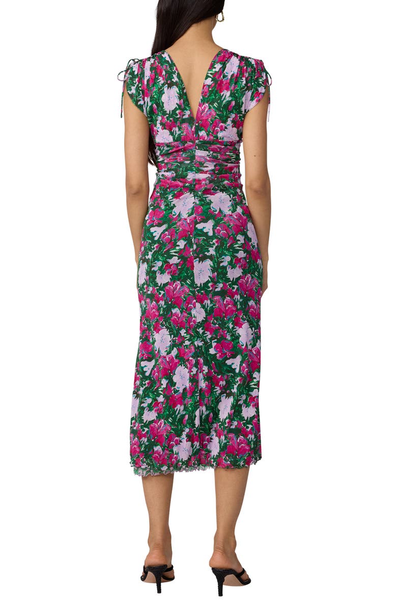 Diane von Furstenberg Ella Reversible Midi Dress, Alternate, color, Provence Gossip Pink