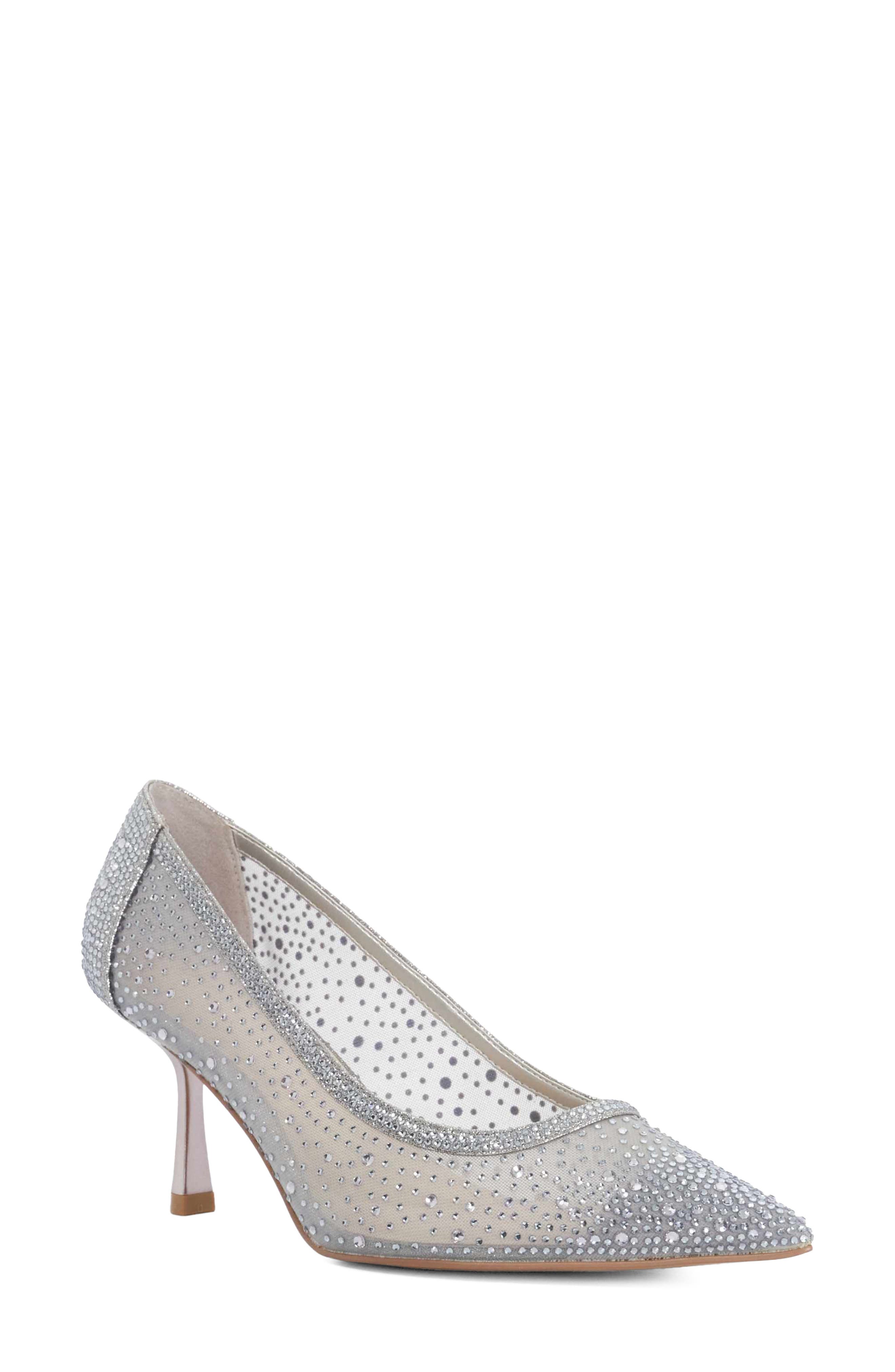 Brivelle Pointed Toe Pump, Main, color, GREY