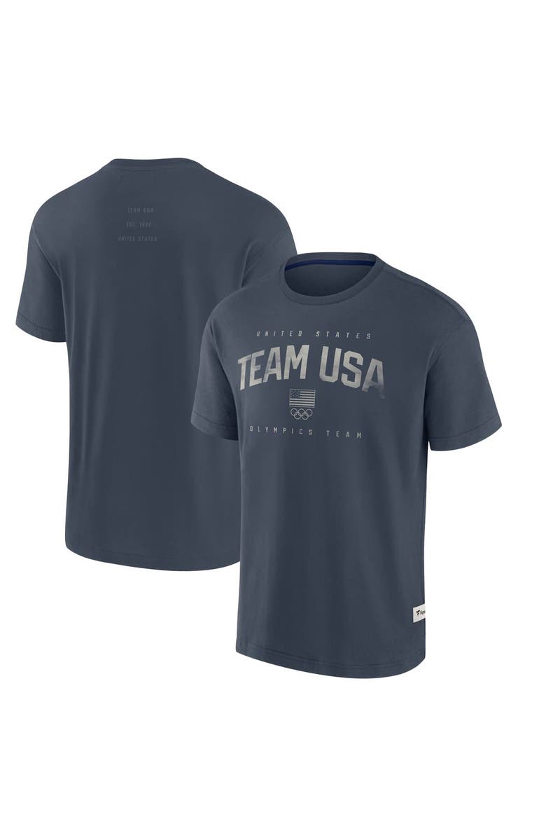 FANATICS Men's Fanatics Navy Team USA Elements Weathered Tonal Future Ground T-Shirt, Alternate, color, Navy