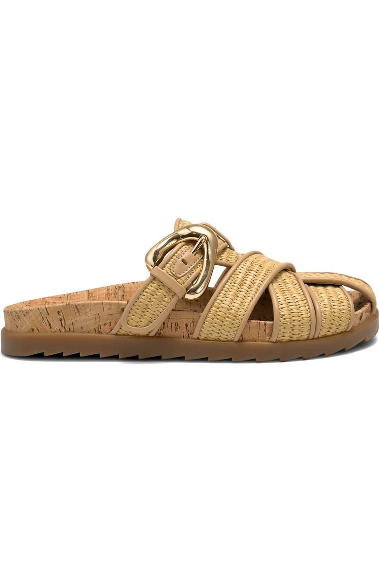 Aerosoles Liberty Woven Raffia Fisherman Mule, Alternate, color, Natural Basket Raffia