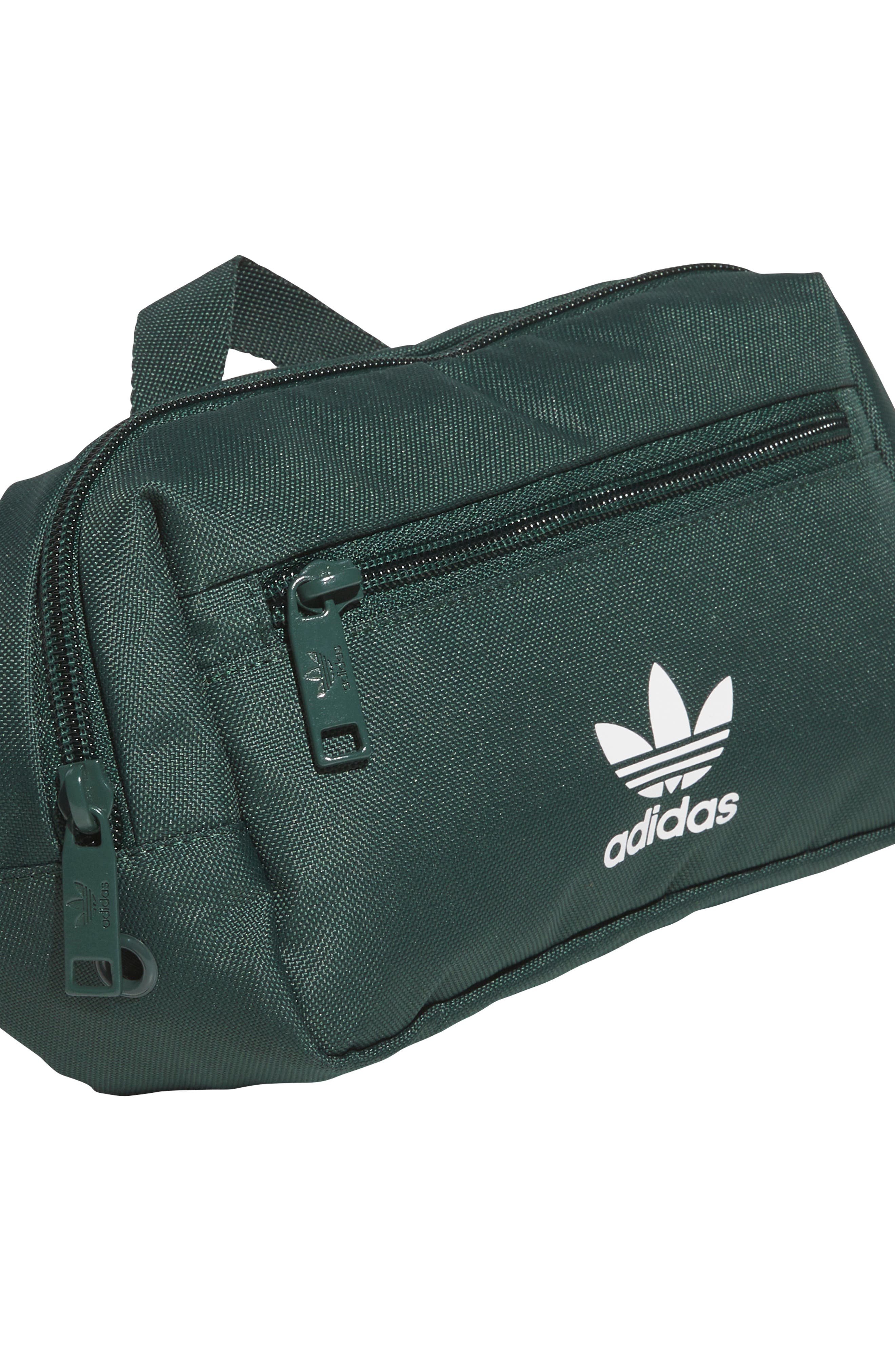 adidas Originals For All Belt Bag, Alternate, color, Mineral Green