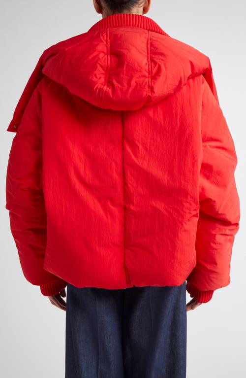 Sportmax Anti-drip Short Down Jacket In Pink