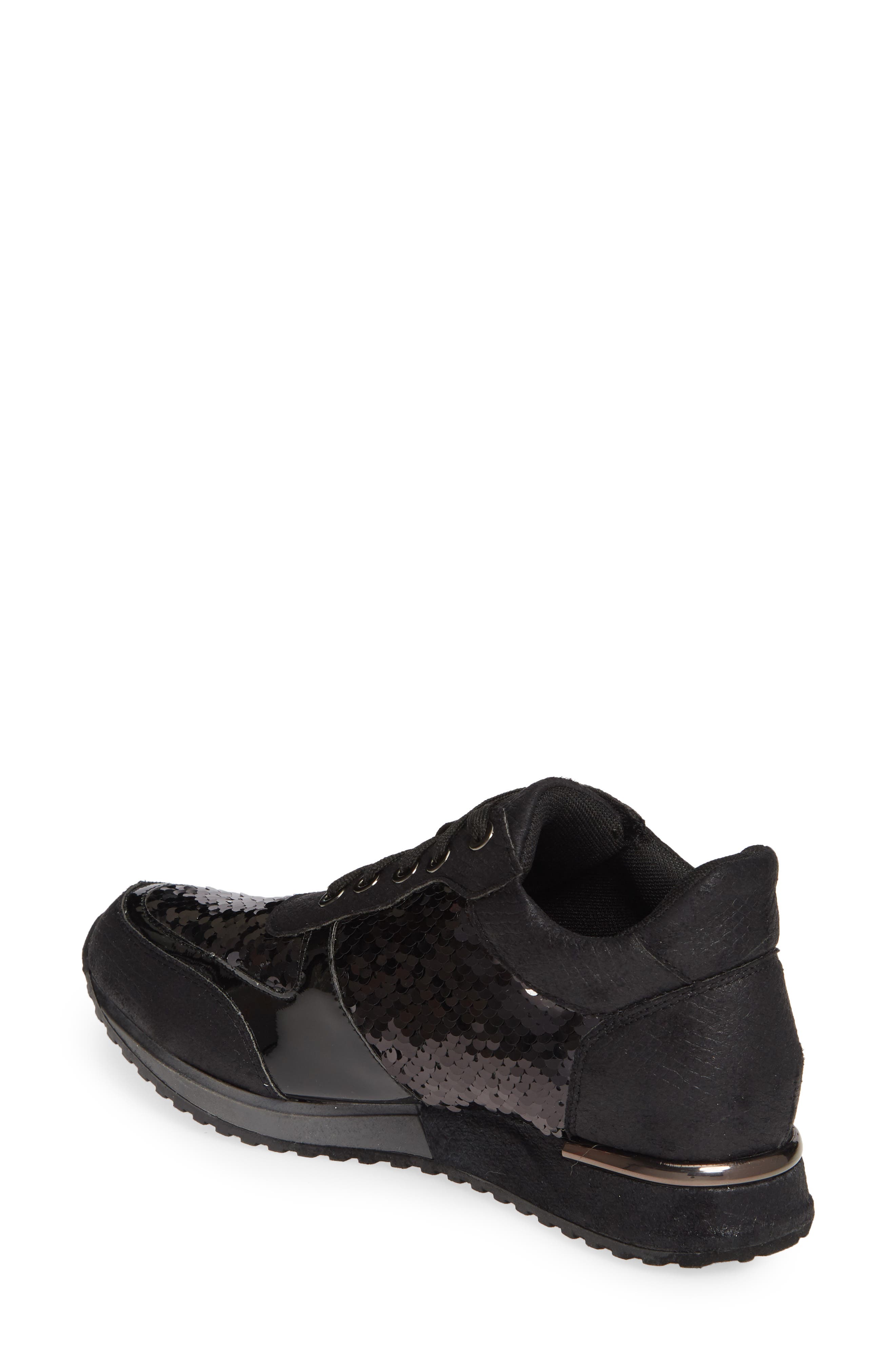 Lauren Lorraine Axel Embellished Sneaker, Alternate, color, 