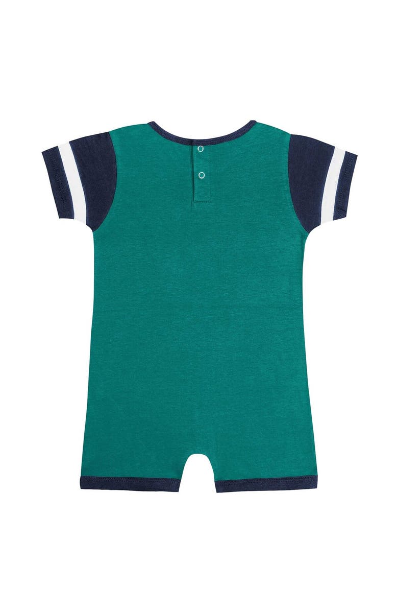 Outerstuff Newborn & Infant Fanatics Branded Aqua Seattle Mariners Fast Pitch Romper, Alternate, color, 