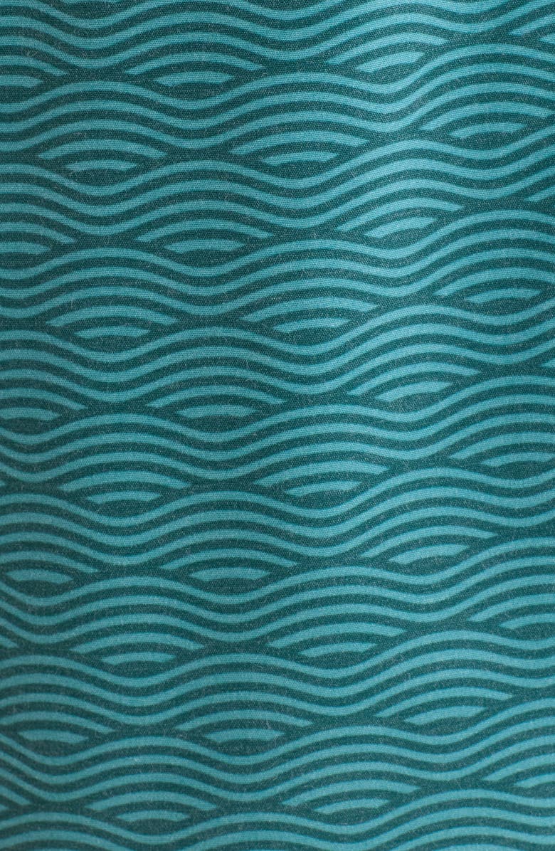 Fair Harbor The Bayberry Water Repellent Swim Trunks, Alternate, color, Green Waves