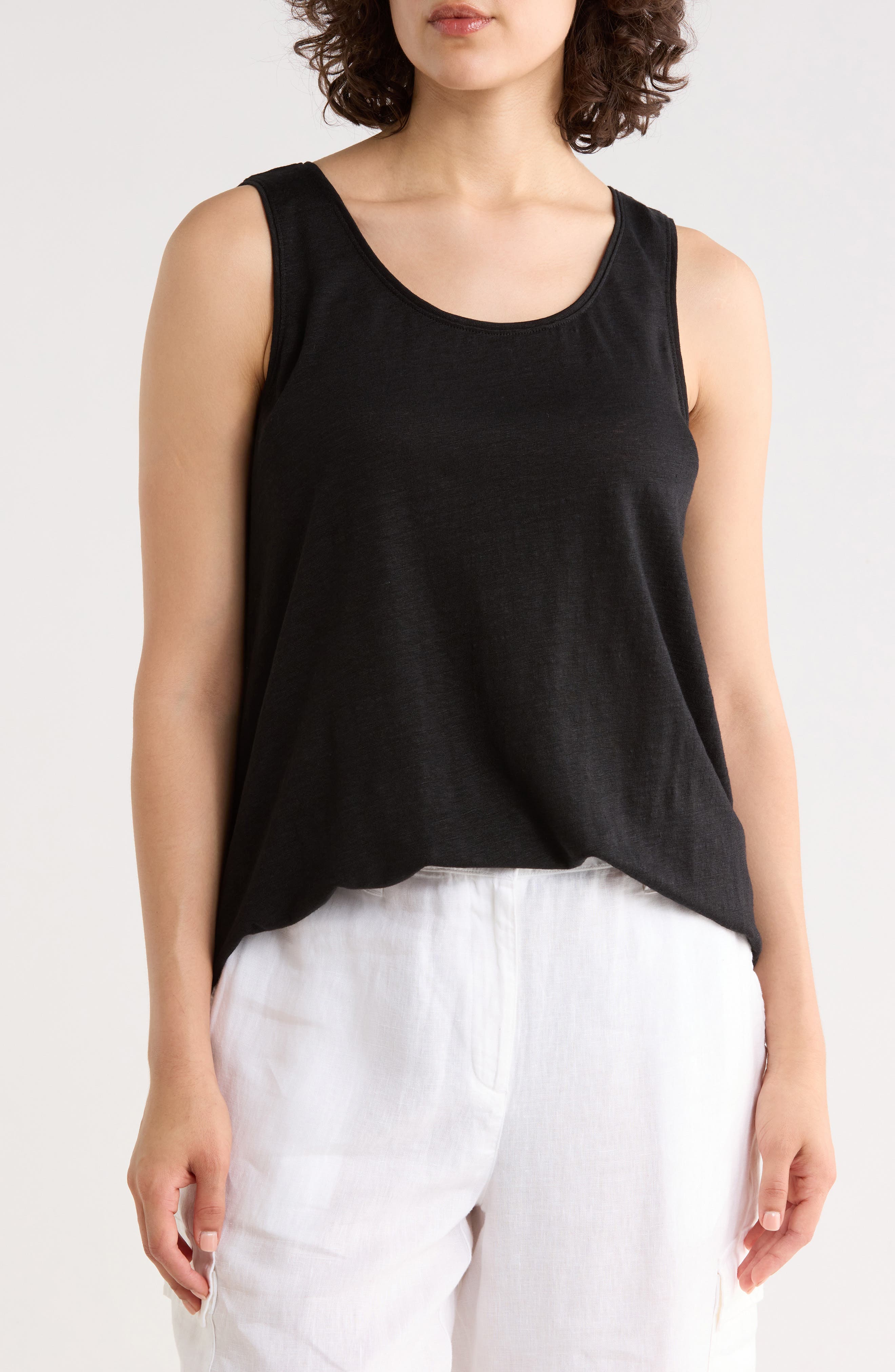 Eileen Fisher Organic Linen Tank