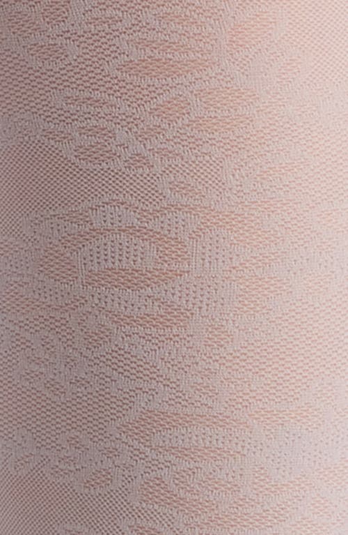 Nordstrom Sheer Floral Tights In Grey Dapple
