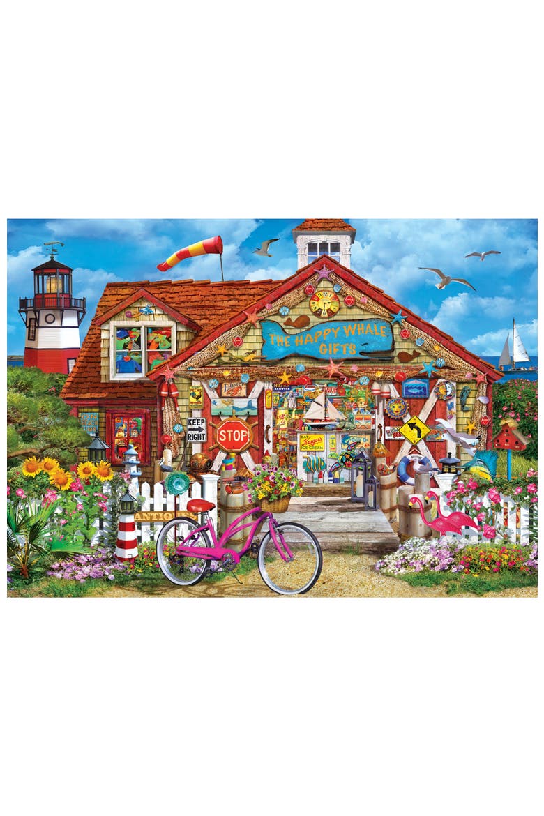 Greetings From New England 500pc Puzzle, Alternate, color, Multicolor