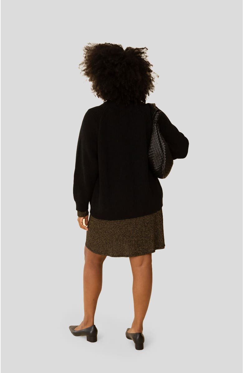 Whimsy + Row Chloe Cardigan, Alternate, color, Black