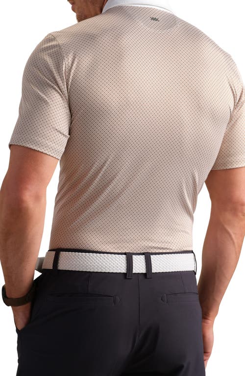 Rhone Golf Sport Geo Print Performance Polo In Multi