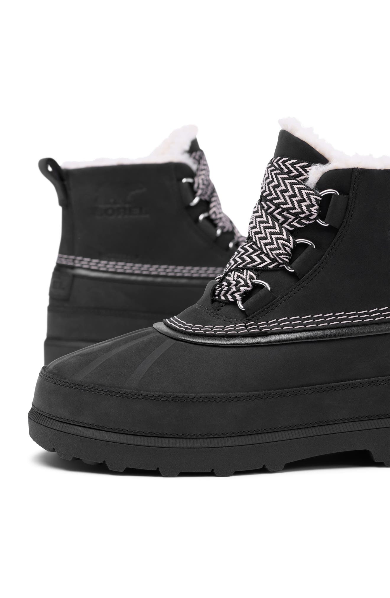 Ambler Fireside Waterproof Chukka Boot, Alternate, color, BLACK/ DARK STONE