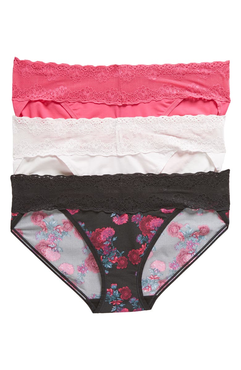 Natori Bliss Perfection 3-Pack Bikini Briefs, Main, color,