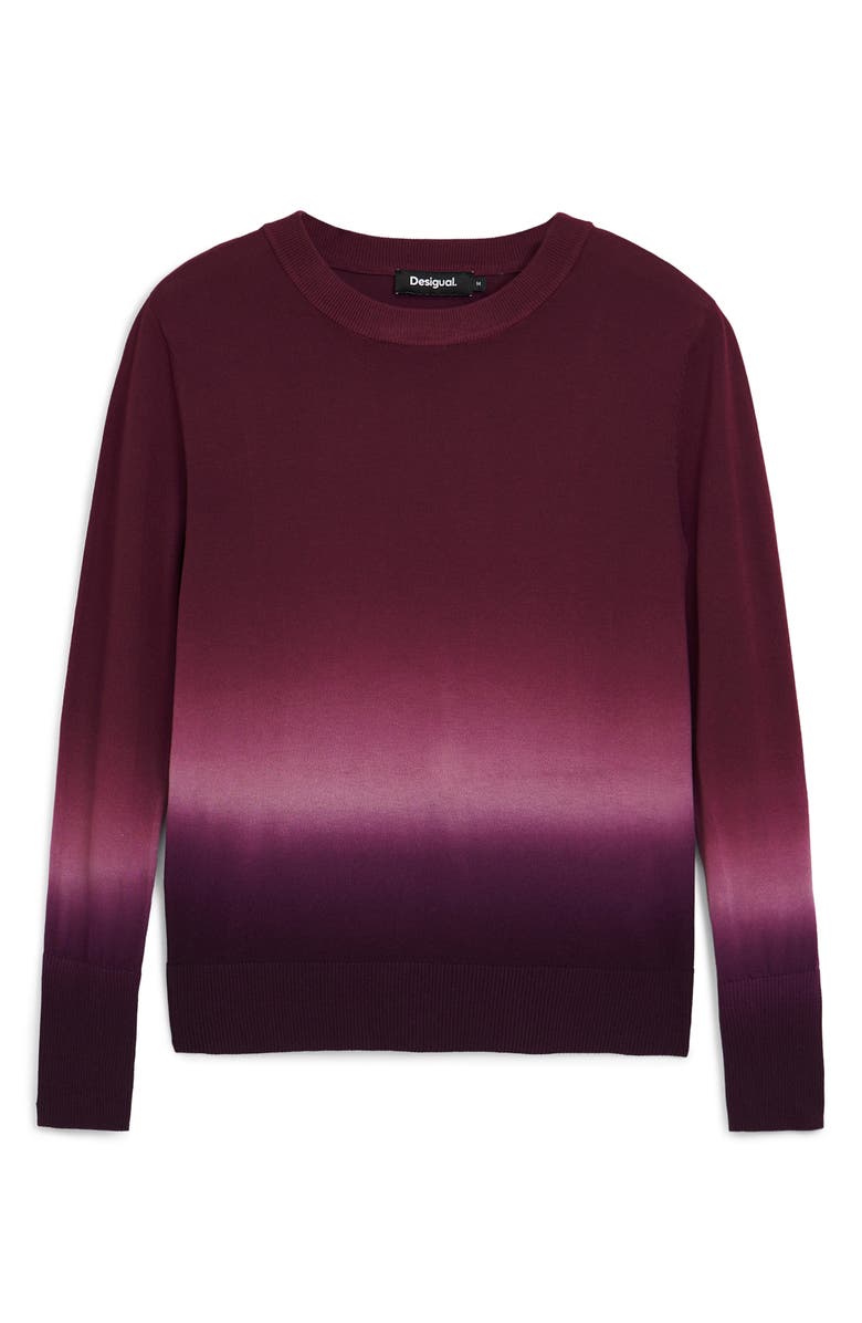 Desigual Pearls Ombré Crewneck Sweater, Alternate, color,