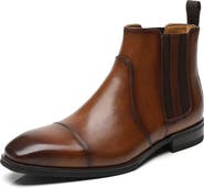 La Milano Crest Cap Toe Chelsea Boot