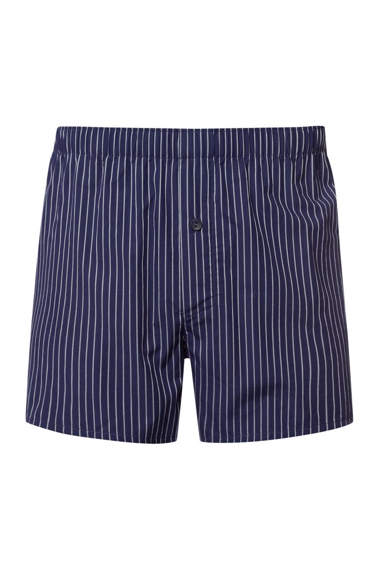 Fancy Woven Cotton Boxer, Main, color, Fine Stripe