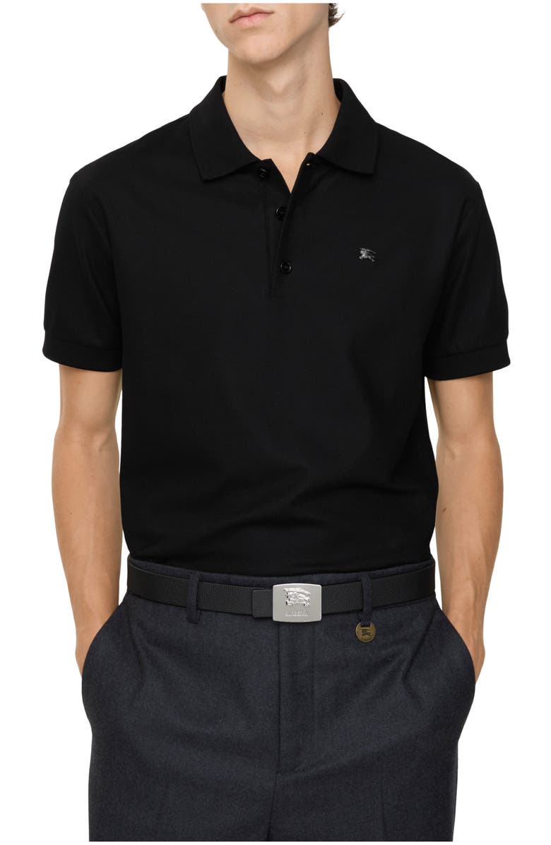 Burberry Metal Knight Cotton Polo Shirt, Main, color,