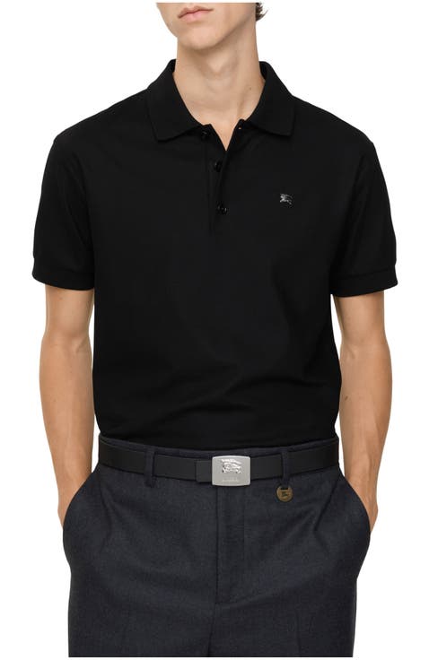 Metal Knight Cotton Polo Shirt
